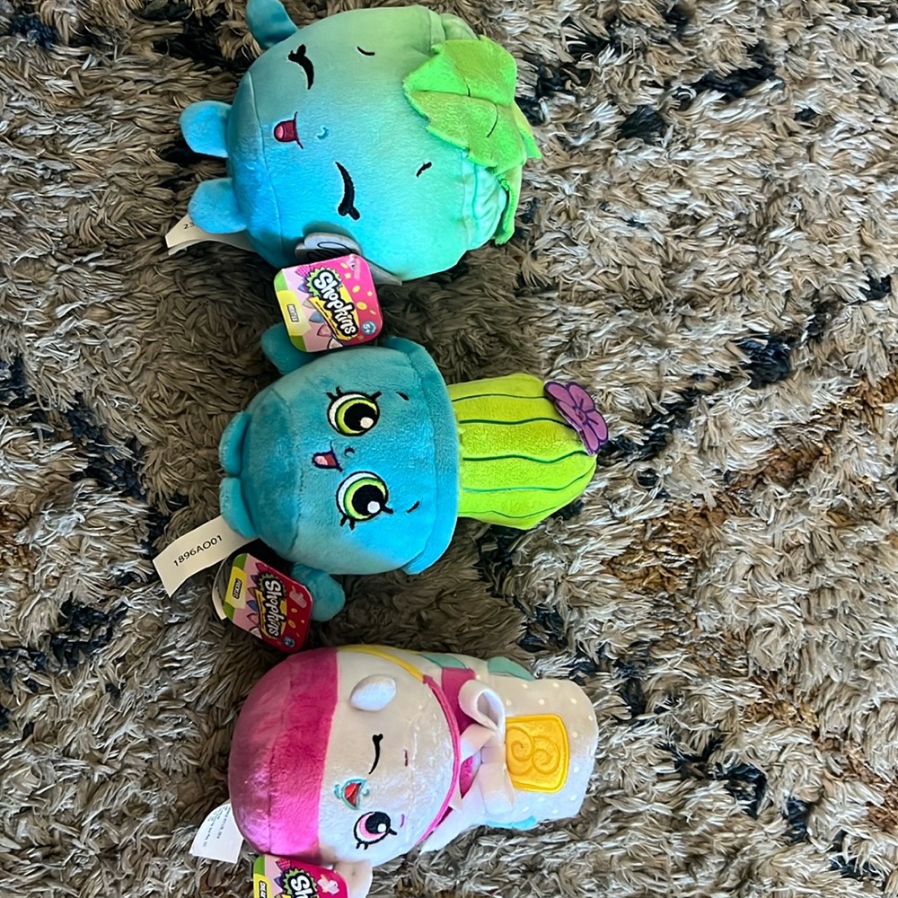Shopkins Trio Plushies